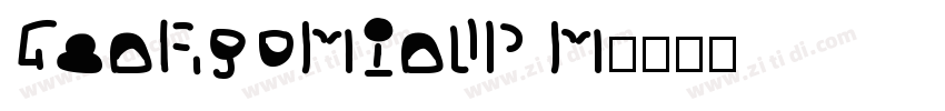 GenRyuMinJP M字体转换